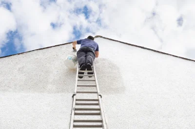 Peinture extérieure à Pailharès — façades et ravalement
